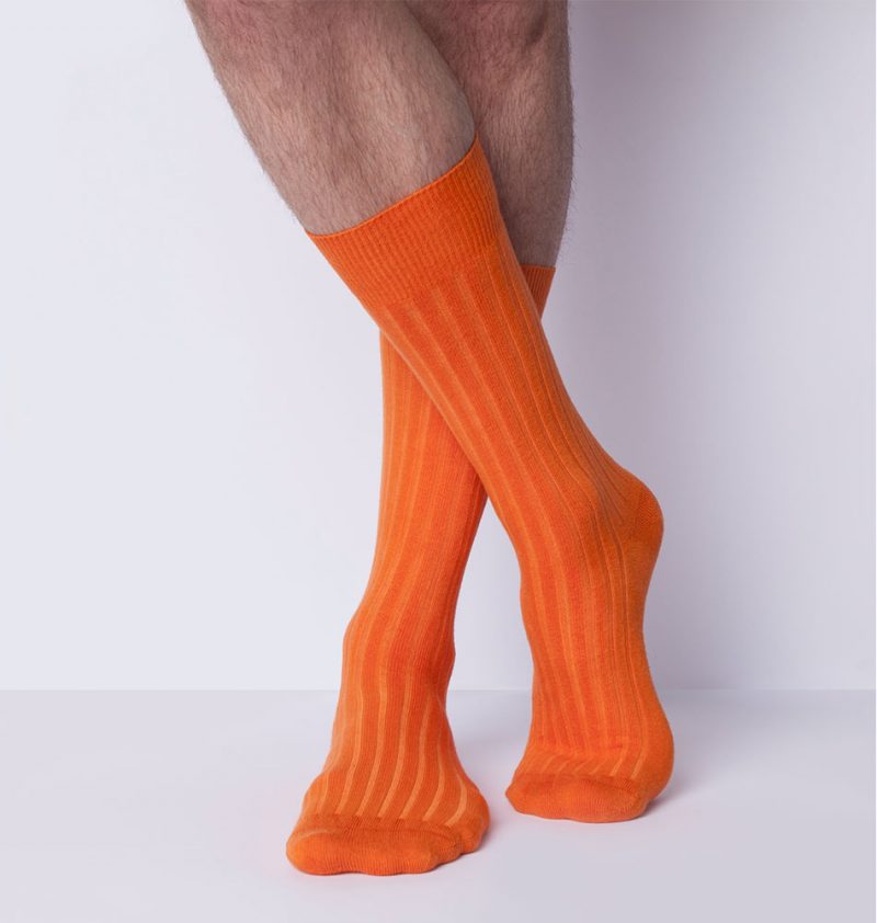 Package Men's Burnt Orange Socks | Package